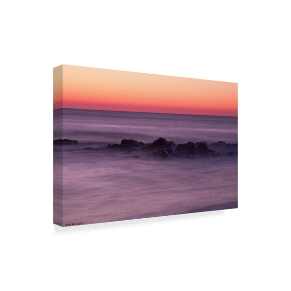 Ian Tornquist 'Ocean Grove Early Morning' Canvas Art,16x24